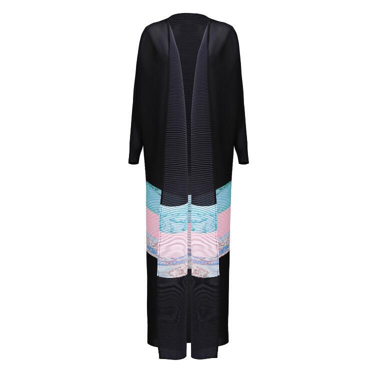 New Women Loose Cardigan One Size Muslim Printed Robe Dress Dubai Burqa Kaftan