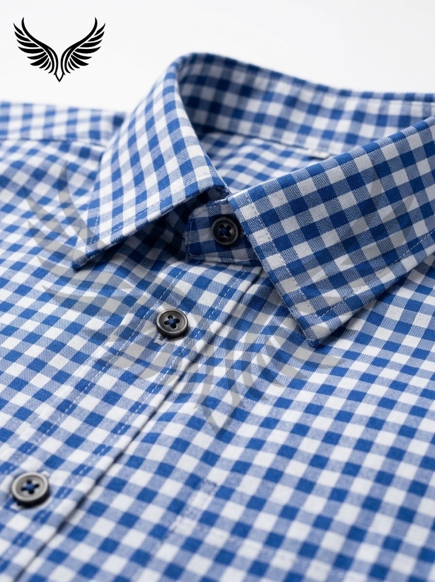 Bavarian Shirt Blue German Outfit Formal Dress Shirt for Men Oktoberfest Costume