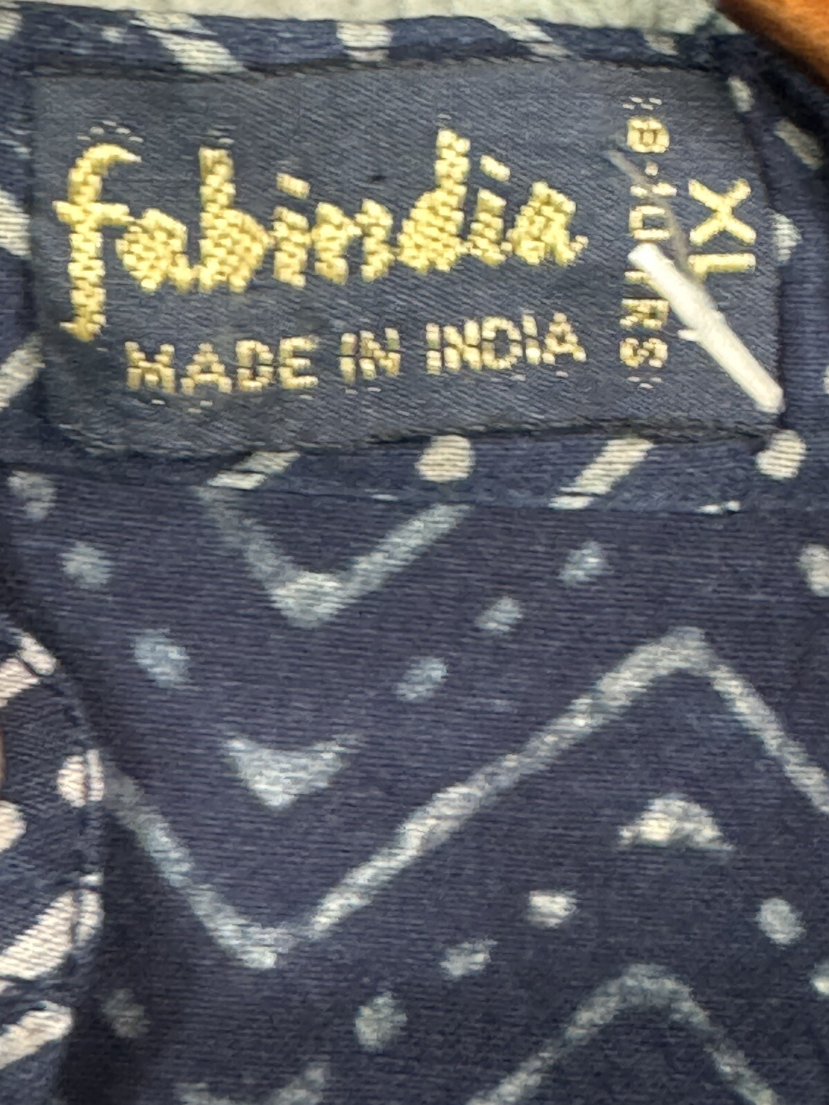 Fabindia KURTA Tunic Shirt Top 8-10 Yrs /Youth XL 3 Pockets New with no tags