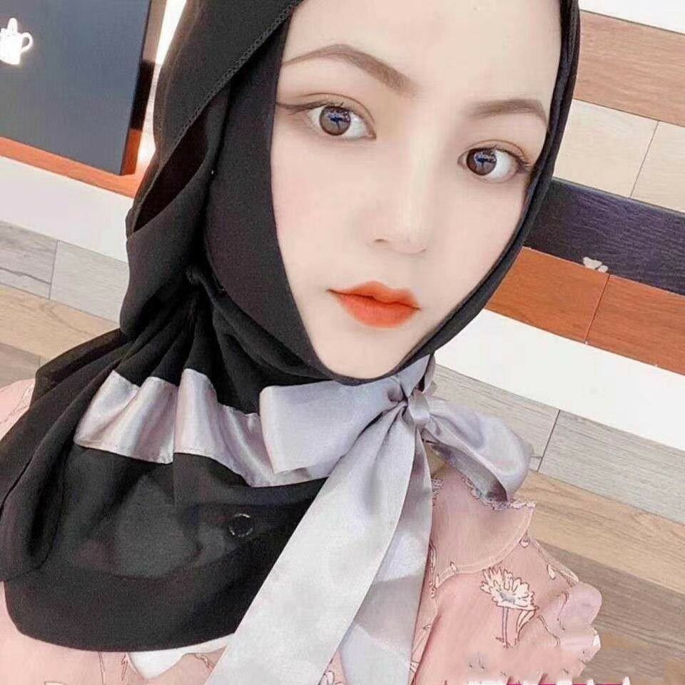 Muslim Women Amira Scarf Hijab Headscarf Wrap Cover Islamic Shawl Turban New