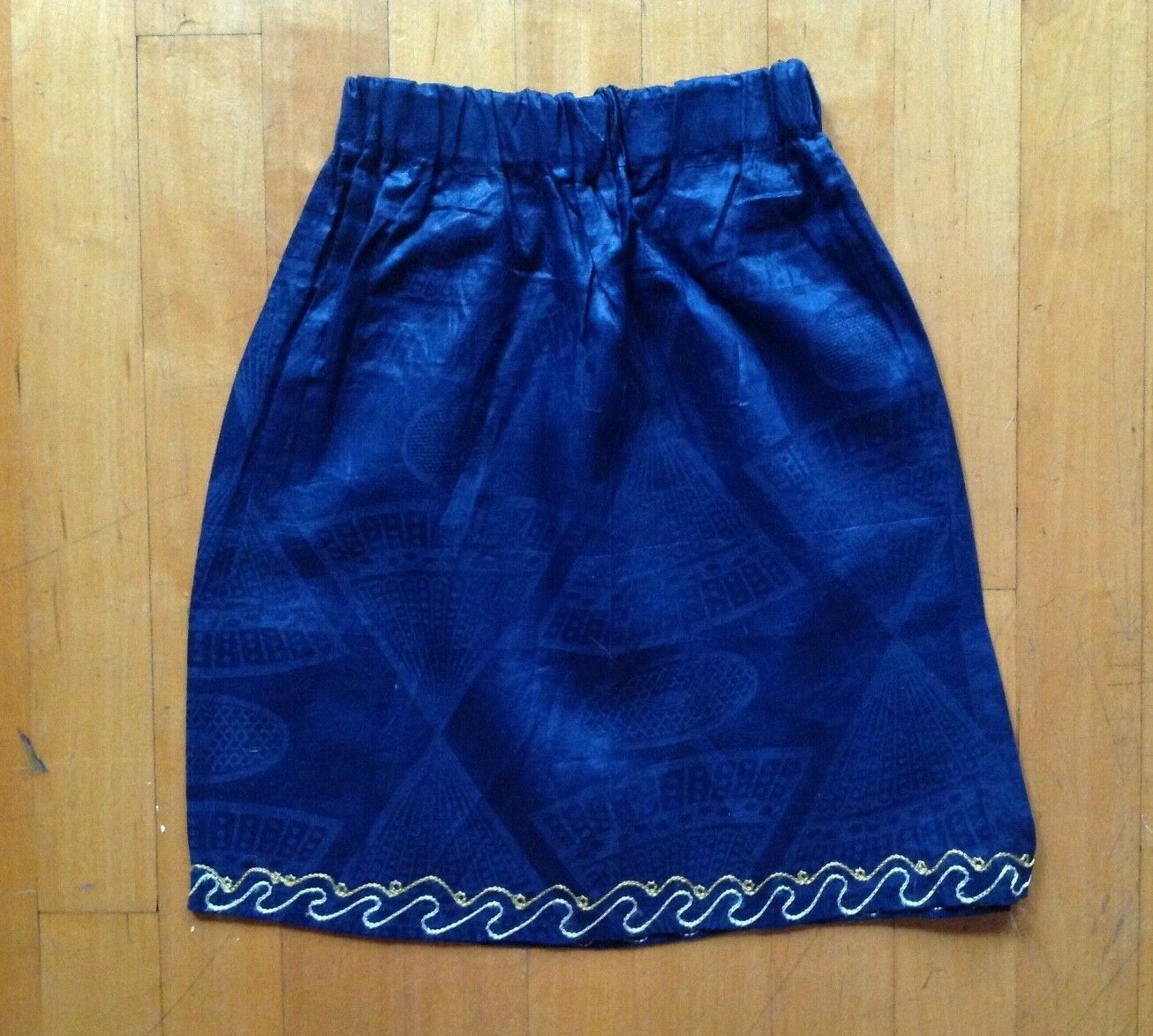 Ghanaian West African Girls Vintage Handmade Skirt Size Small 15 X 9