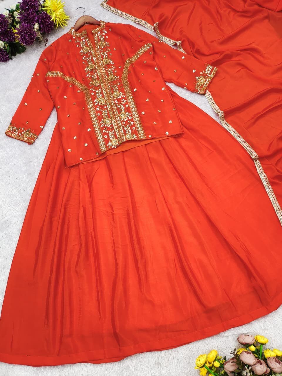 INDOWESTERN INDIAN BOLLYWOOD WEDDING PARTY PAKISTANI WEAR READYMADE