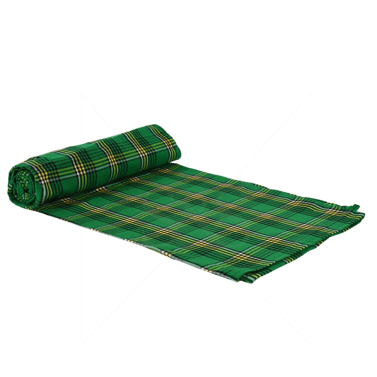 African Masai Maasai Shuka Blanket Shawl Scarf Authentic 59×79″ Kenyan Green