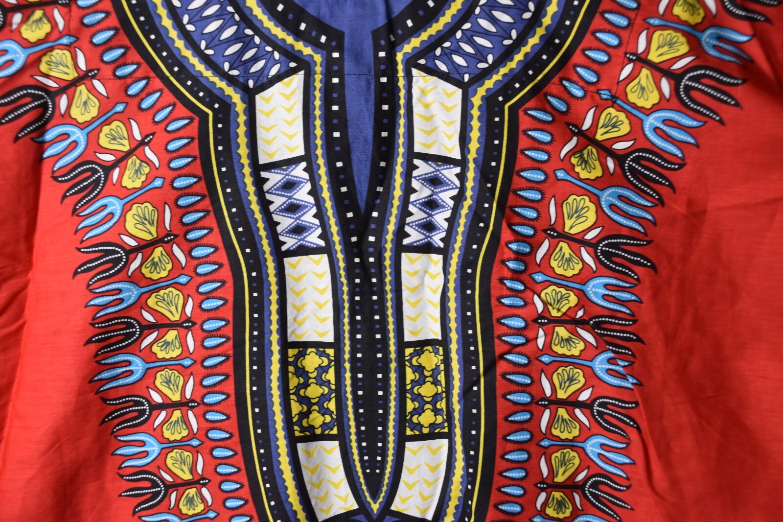 Madiba Tunic Jamaican African Inspired Dashiki Shirt Unisex “One Size” NWOT