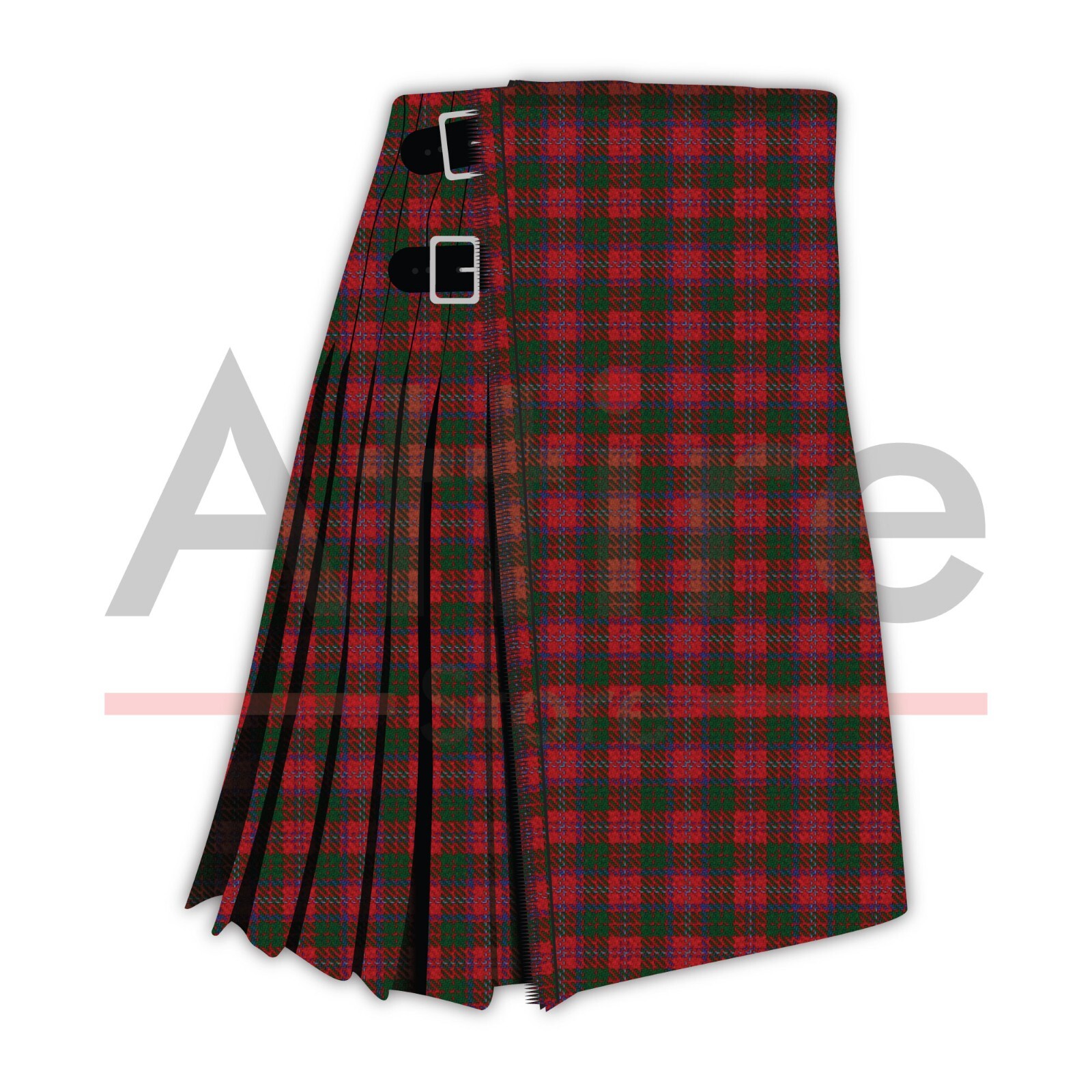 Scottish Handmade Traditional MacQuarrie Tartan Kilt – Clan MacQuarrie Tartan