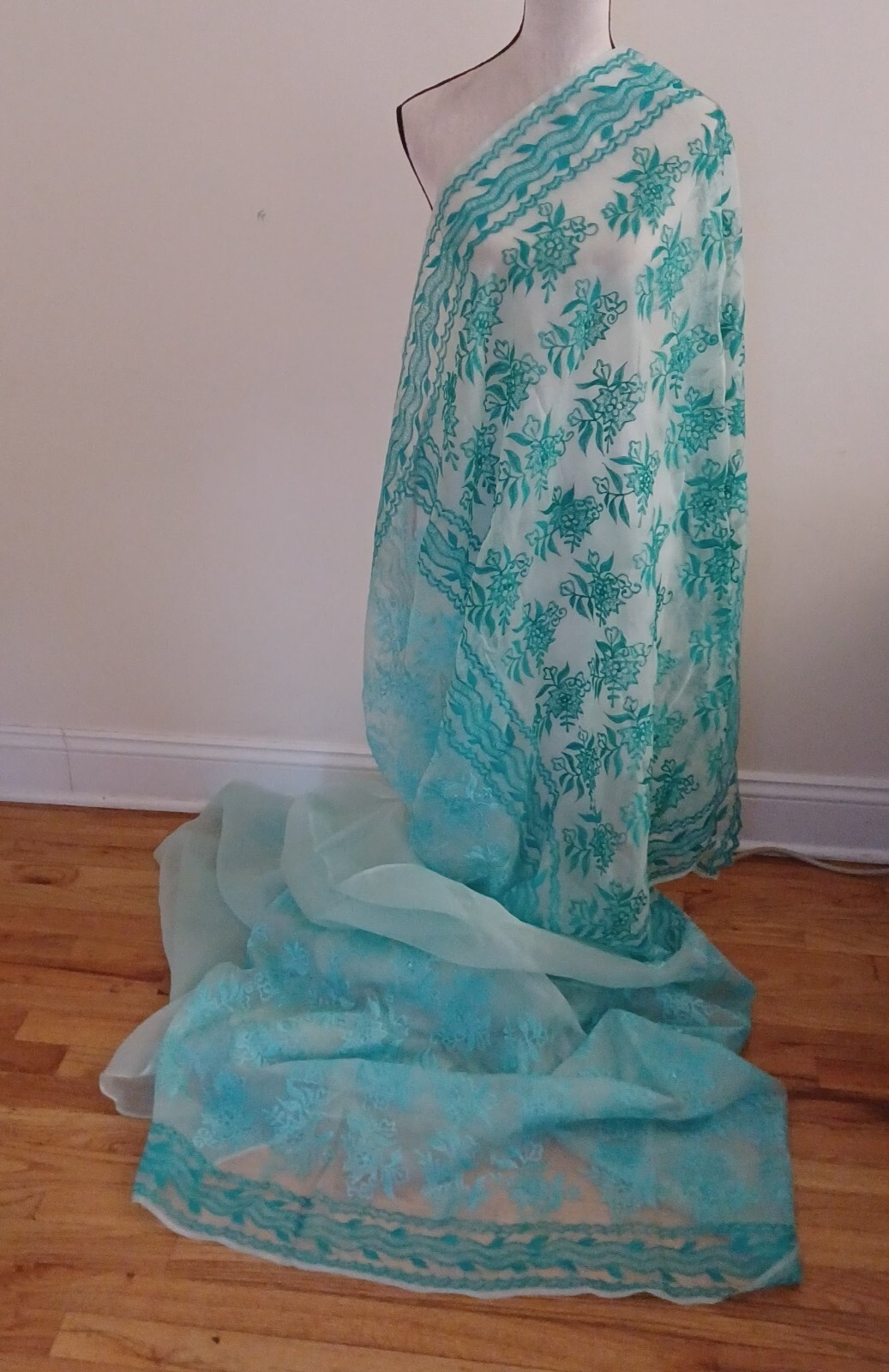 New Pastel Muslin Color Sari / Saree