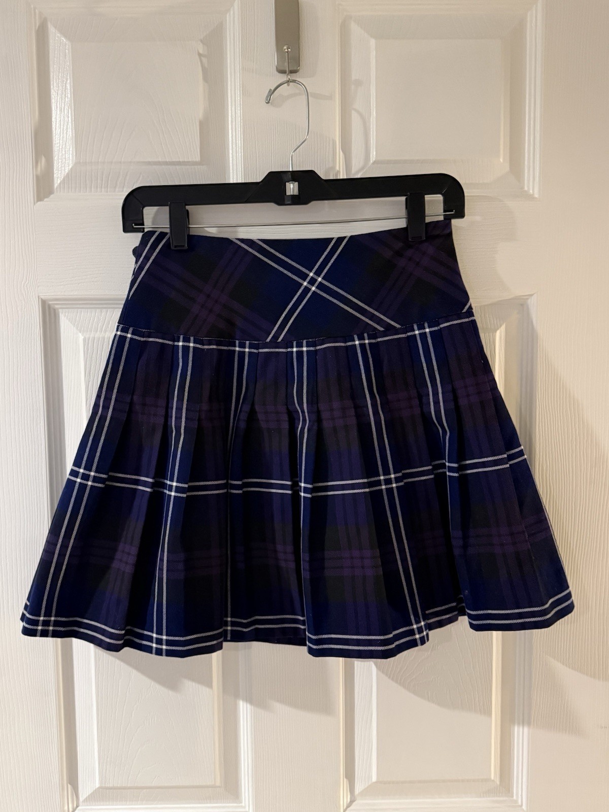 The Kilt Co. Purple Blue Woven Tartan Scottish Traditional Plaid Women’s Size 10