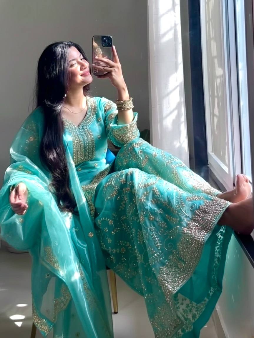 Pakistani Dress Salwar Kameez Ready To Wear Suits Indian Wedding Party Bollywood