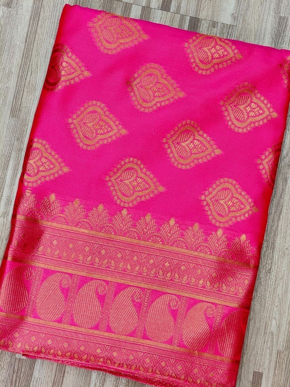 Designer Sari Bollywood Bridal Silk Saree Blouse South Indian Party Wear Saree