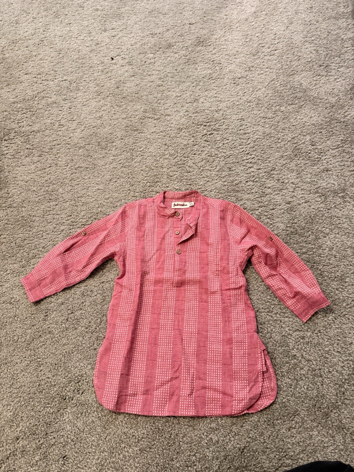 Boys Fabindia Size 2 Kurta Shirt
