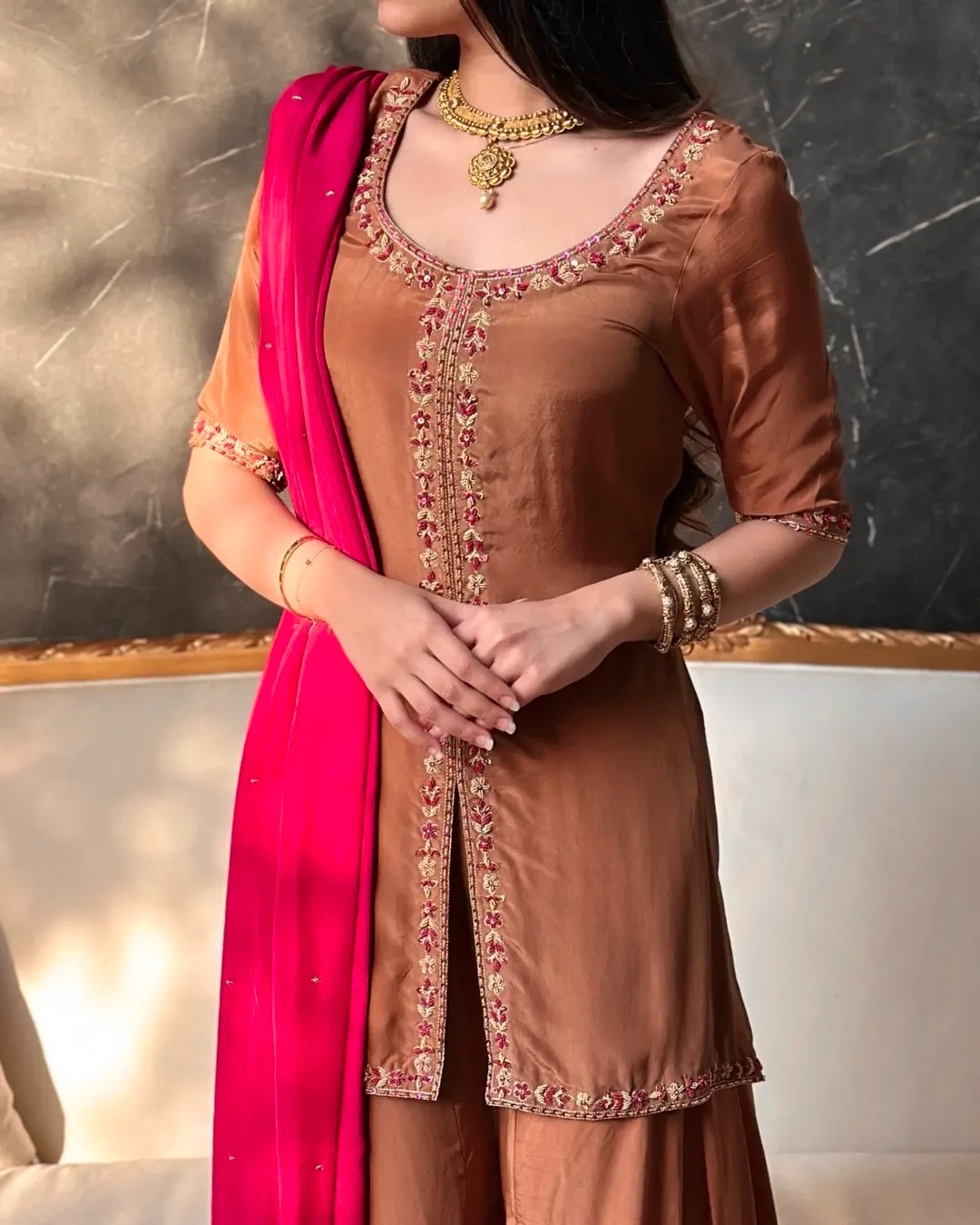 Pakistani Farshi Salwar Kameez Ready made 3 Piece Suits Bollywood Wedding Party