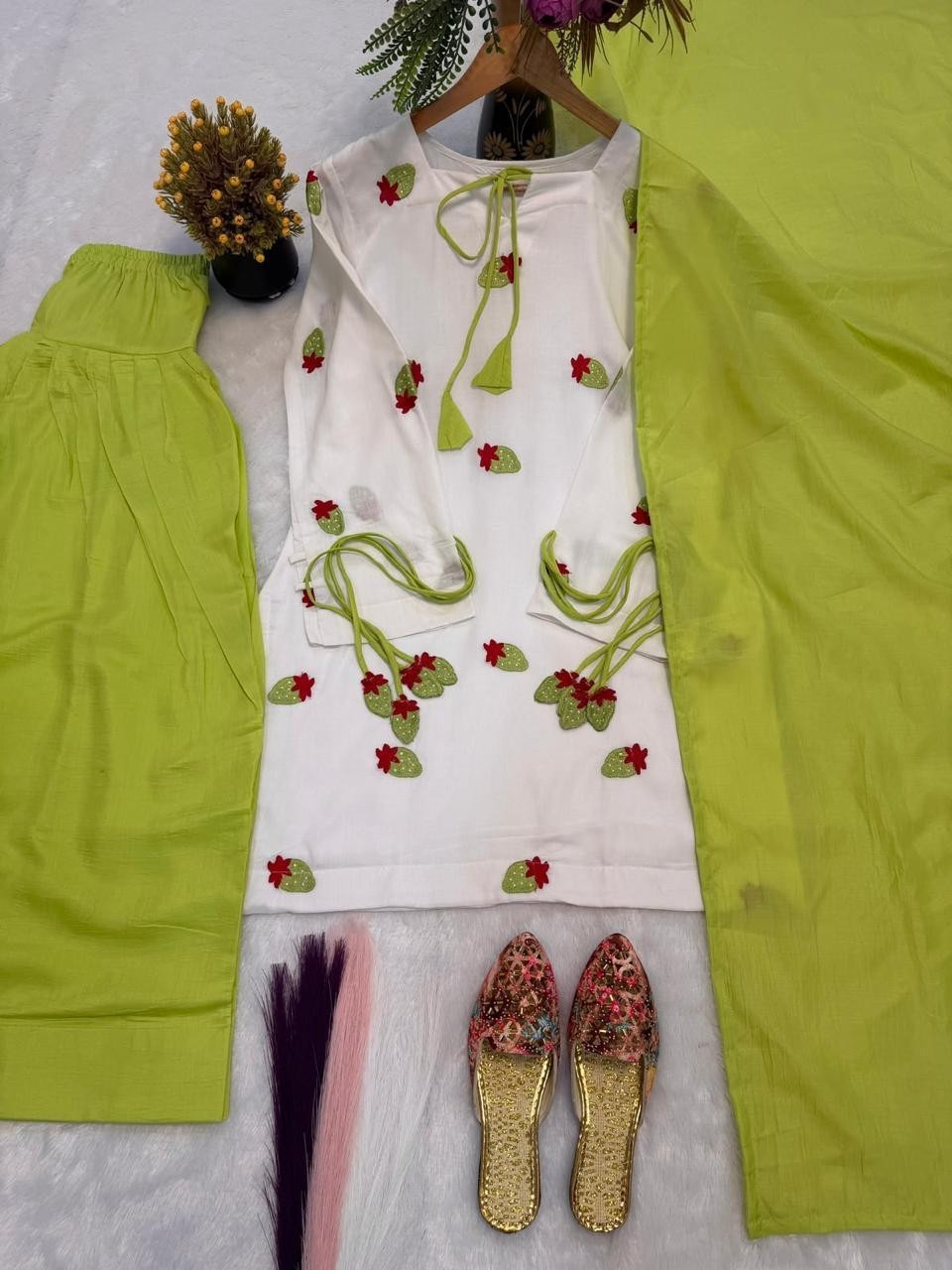 3 PIECE PAKISTANI DESIGNER FARSHI SHALWAR SUIT WEDDING PARTY WEAR WOMEN ETHNIC