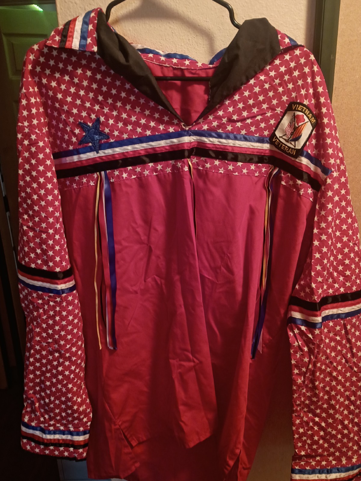 Authentic Vintage Native American Ribbon Shirt XL