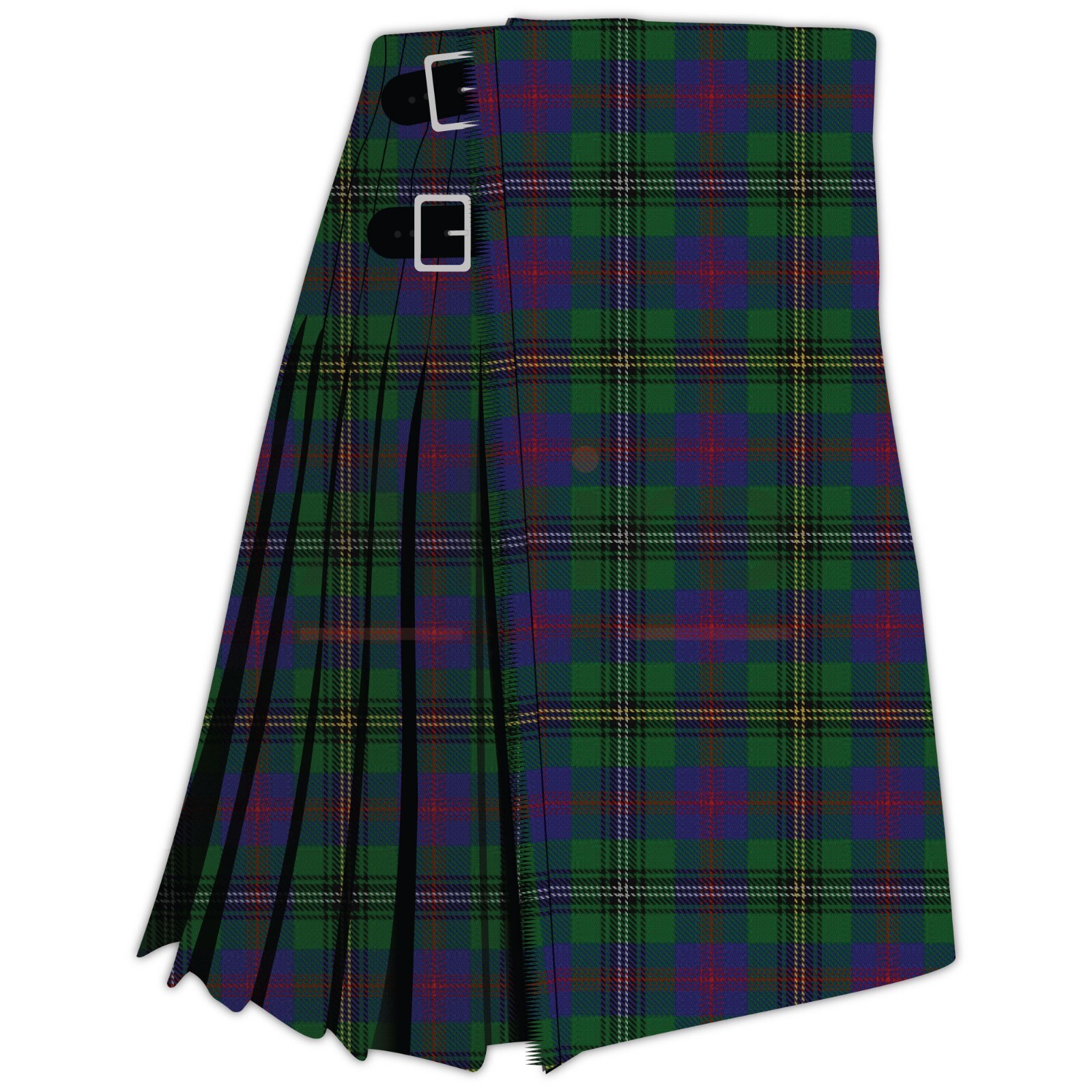 Scottish Handmade Traditional Wood tartan Kilt-Clan Wood tartan Kilt