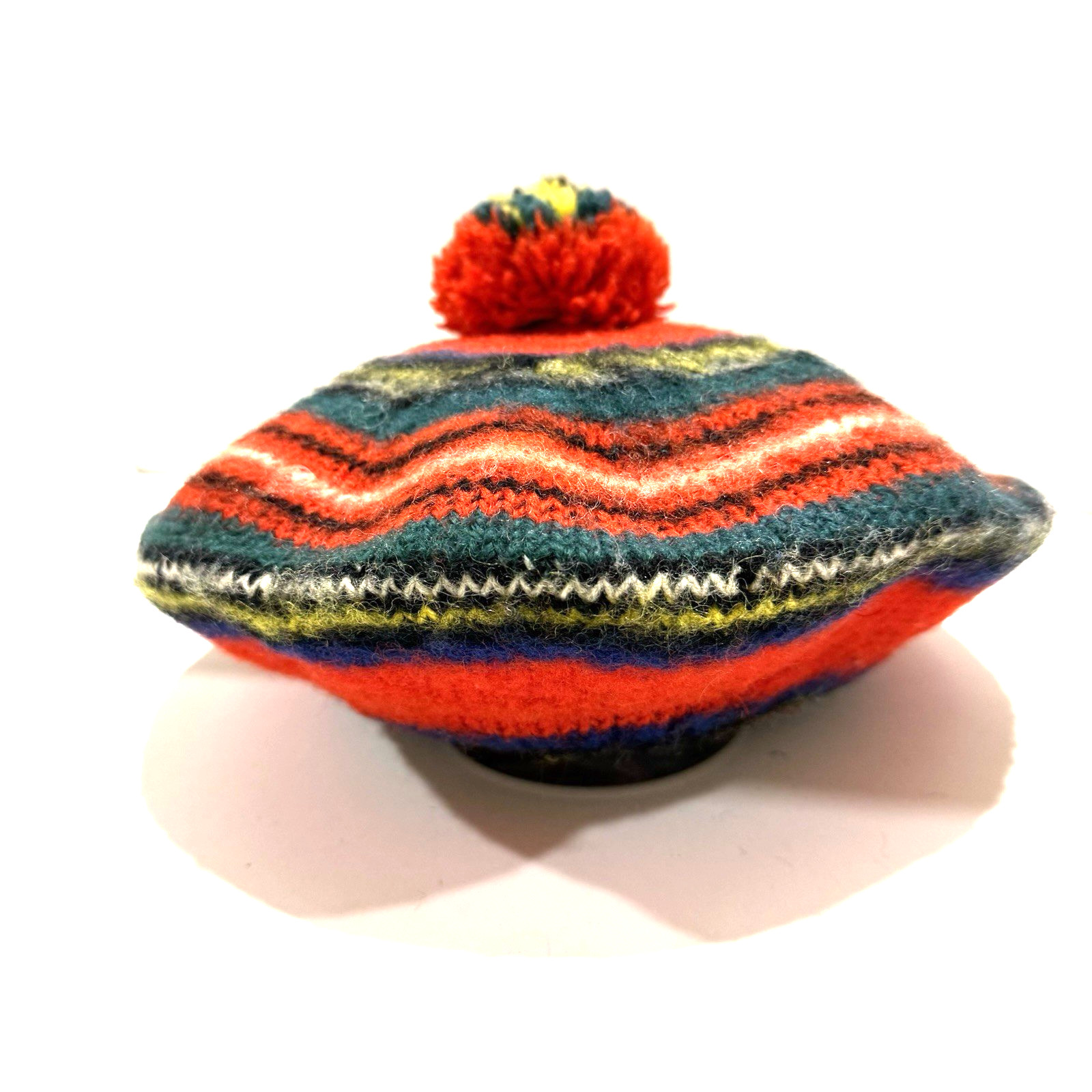Vintage Royal Stewart 100% Wool Scottish Tam Beret Grandpa Core Grunge Golf Hat