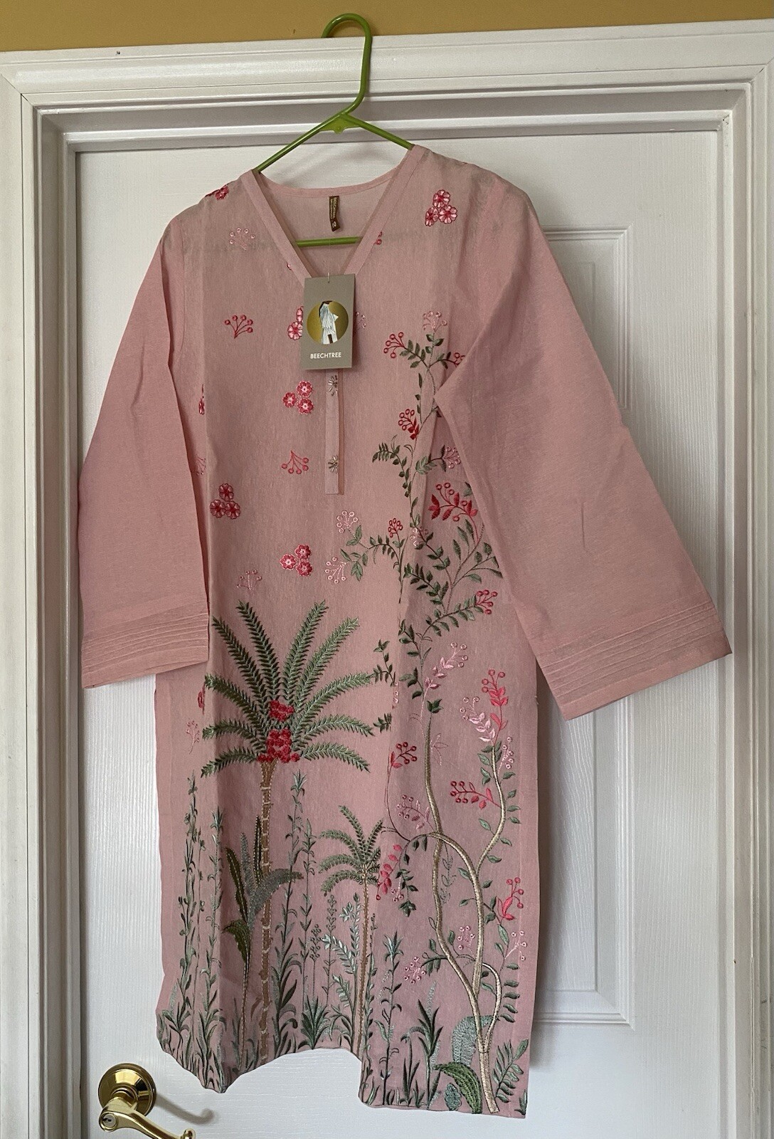 Pakistani Salwar Kameez Beechtree Size 10 Pink Brand New