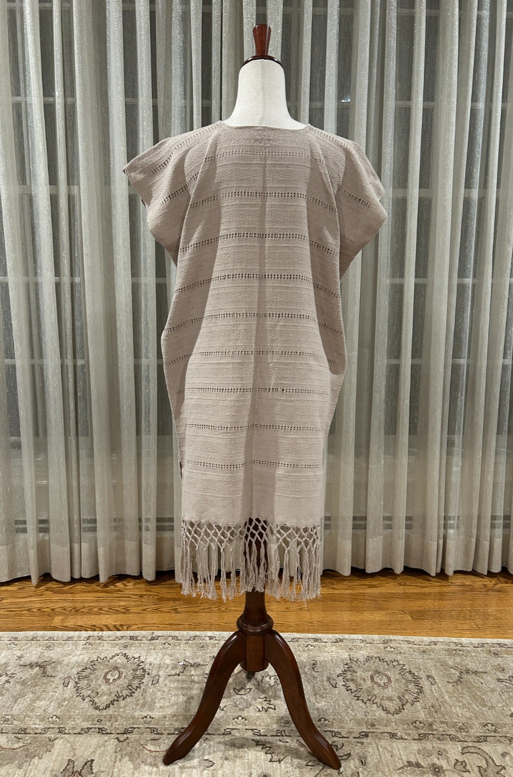 One of a Kind Pedal loom Mexican Dress! Summer Dress! Huipil style!