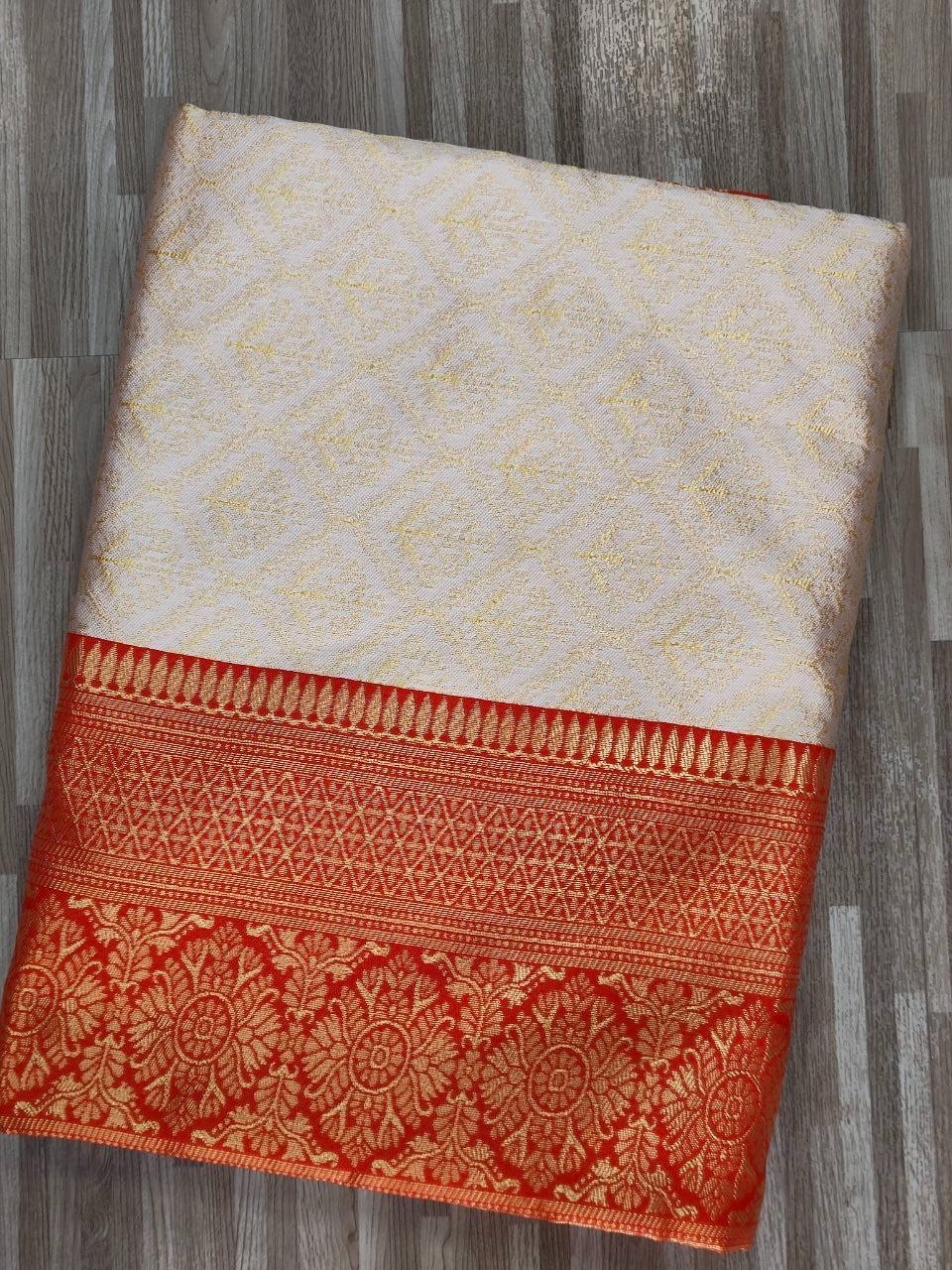 Designer Sari Bollywood Bridal Silk Saree Blouse South Indian Party Wear Saree