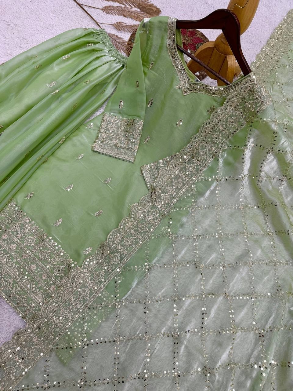 Pakistani Dress Salwar Kameez Ready To Wear Suit Wedding Party Bollywood 3 Piece