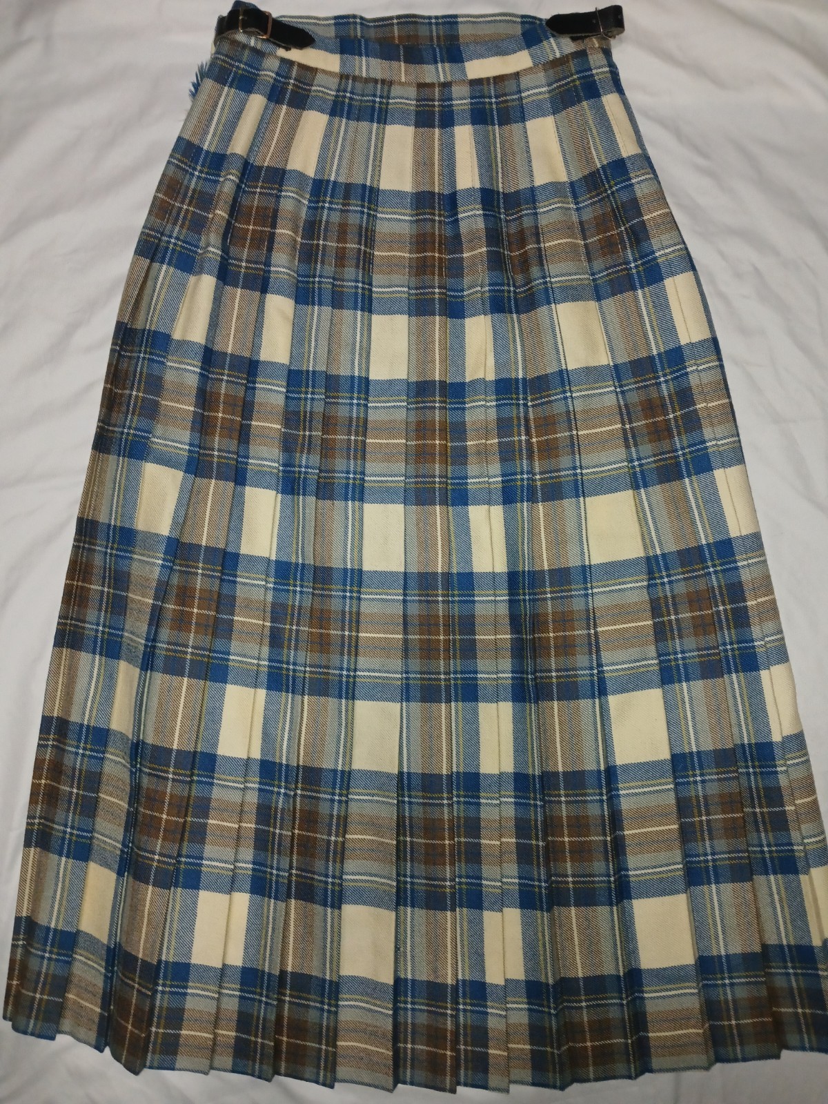 Vintage Deans of Scotland Traditional Tartan Kilt 100% Wool Multi-Color Men’s 6
