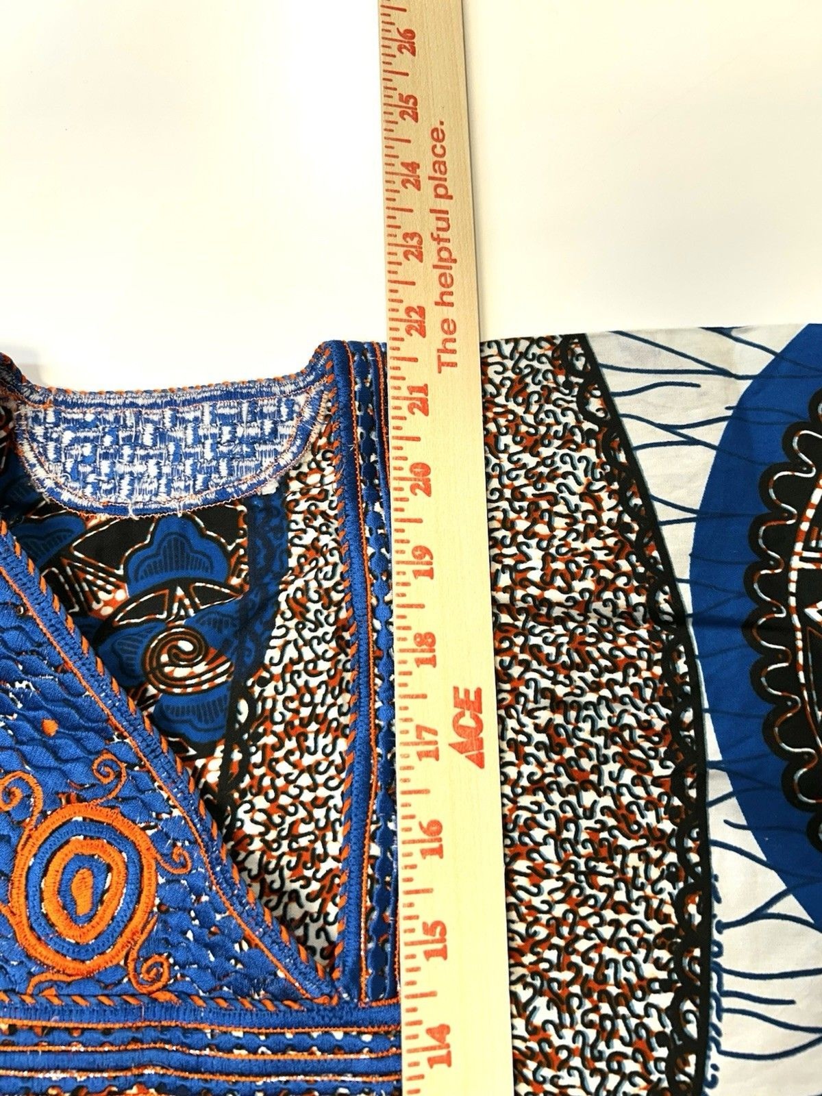 Adult African Wax Fabric Ankara Shirt No Size Check Measurements