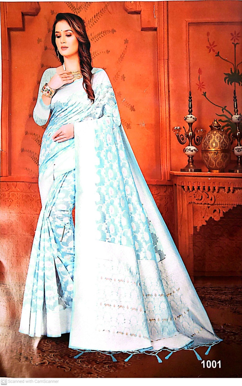 Elegant ChitCotton Sarees with Blouse – Available in 4 Stunning Colors