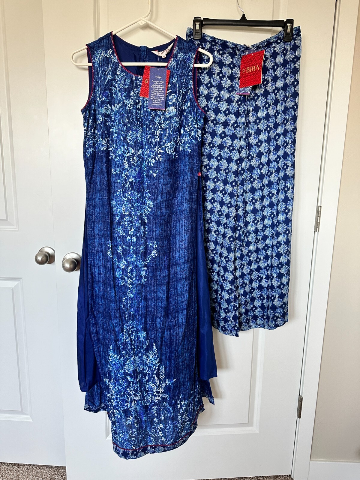 BNWT Women’s 2pc Kurta Palazzo Set from BIBA Apparels Boutique, India, Size M