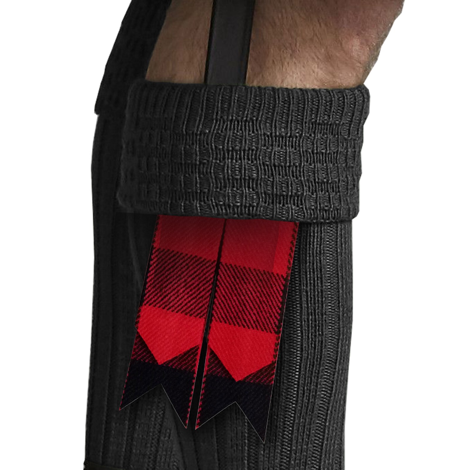 Scottish Tartan MacGregor Rob Roy Flashes Men Kilt Hose Flashes Highland Outfit