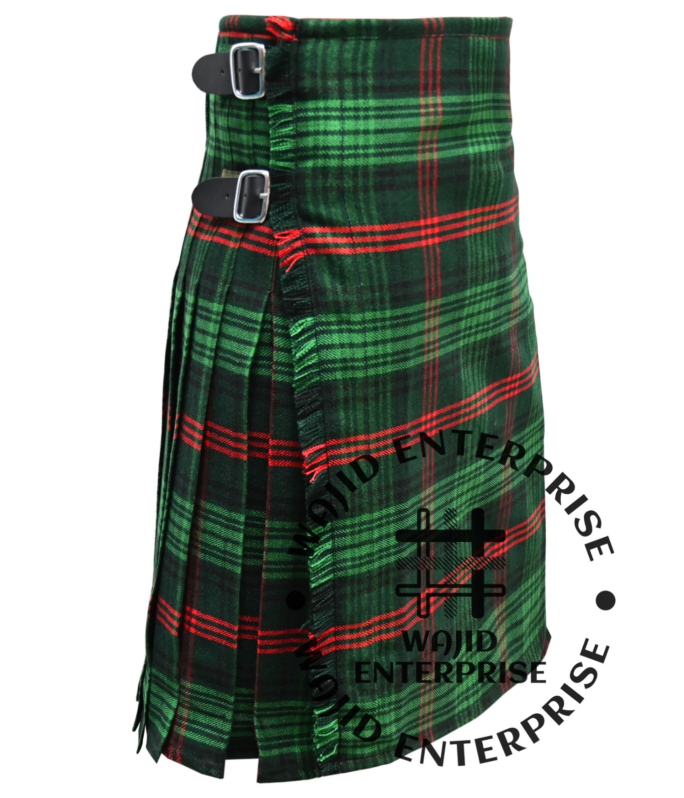 Scottish Men’s Ross Hunting Modern Tartan 8 Yard KILT – 6 PCS Kilt Sporran Deal