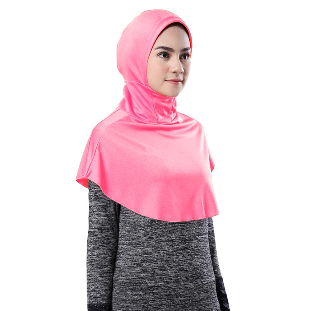 Instant Headscarf Women Hijab Muslim Shawl Wrap Turban One Piece Amira Scarf Eid