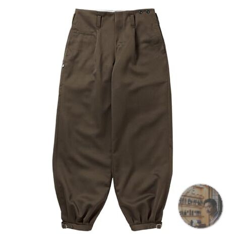 Toraichi 3920-414 Long Nikka Work Pants Tobicha Brown W85cm New