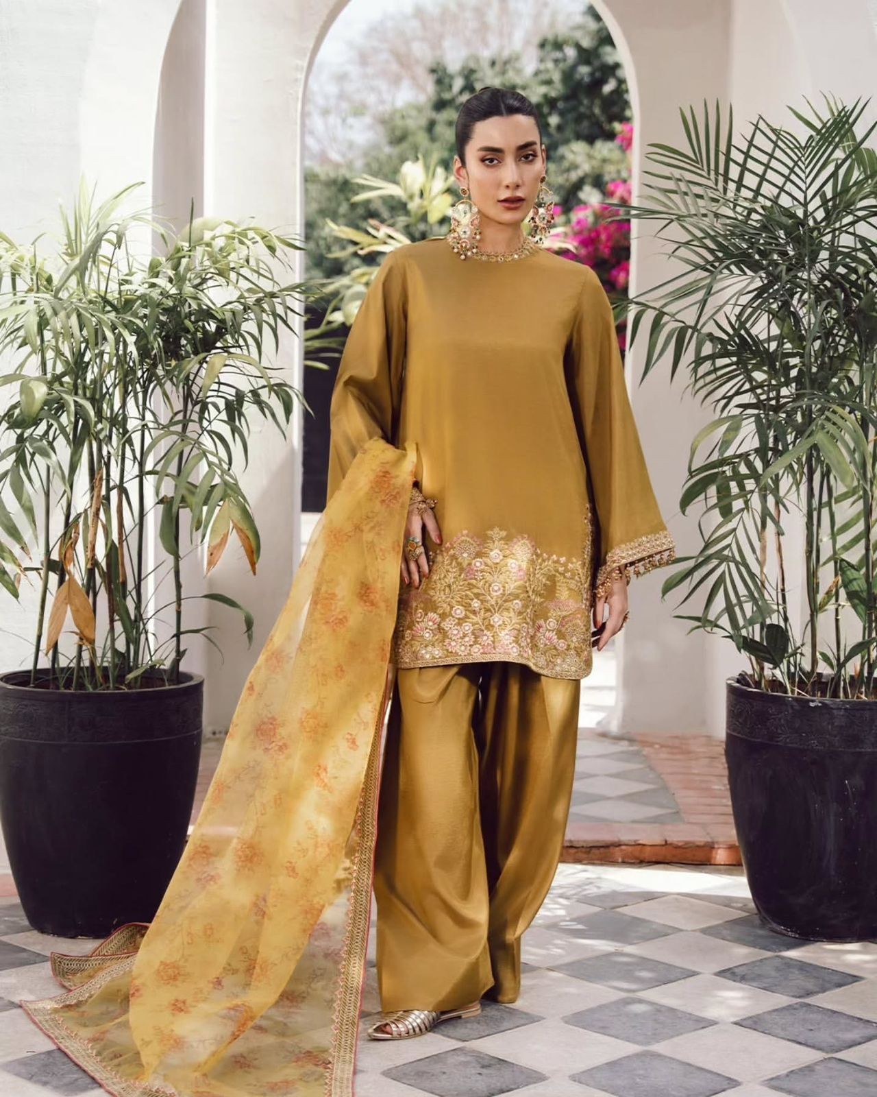 Pakistani Style Farshi Salwar Kameez Indian Bollywood Ethnic Salwar Suit Dress