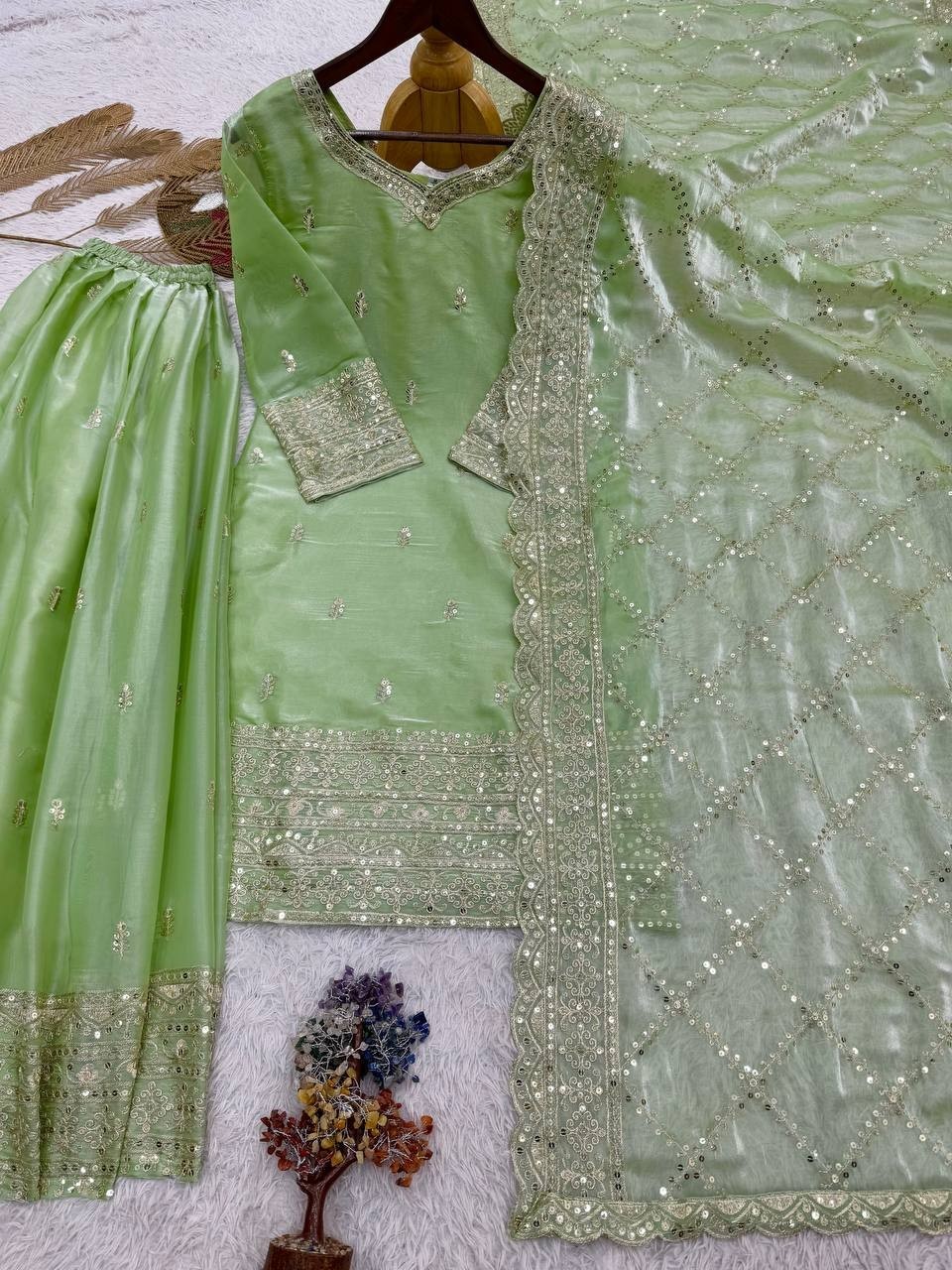 Pakistani Dress Salwar Kameez Ready To Wear Suit Wedding Party Bollywood 3 Piece