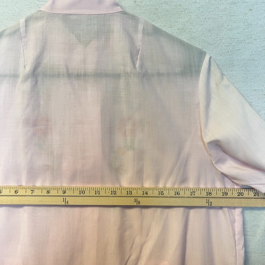 FLAW | VTG Youth Shanghai Kimono China Sz Large Pink Floral Cotton Embroidered