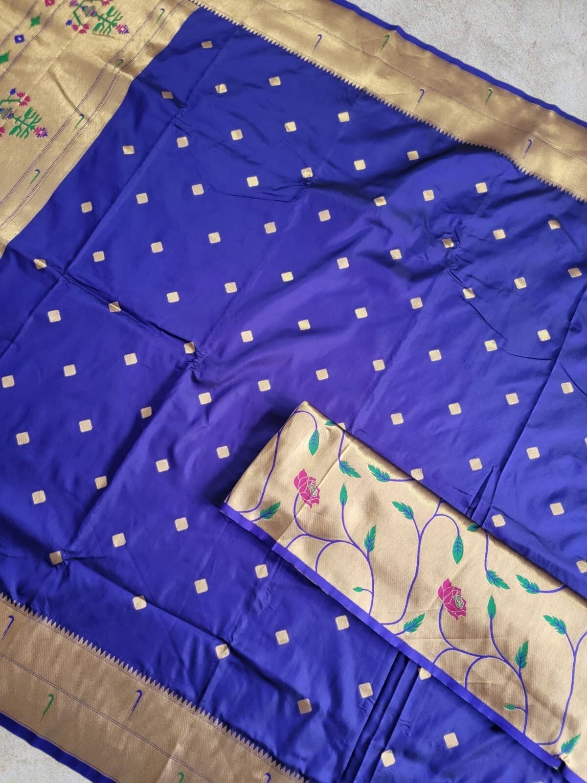 Soft Designer Paithani Silk Saree,Indian Traditional Wear,Ethic Wear,Saree