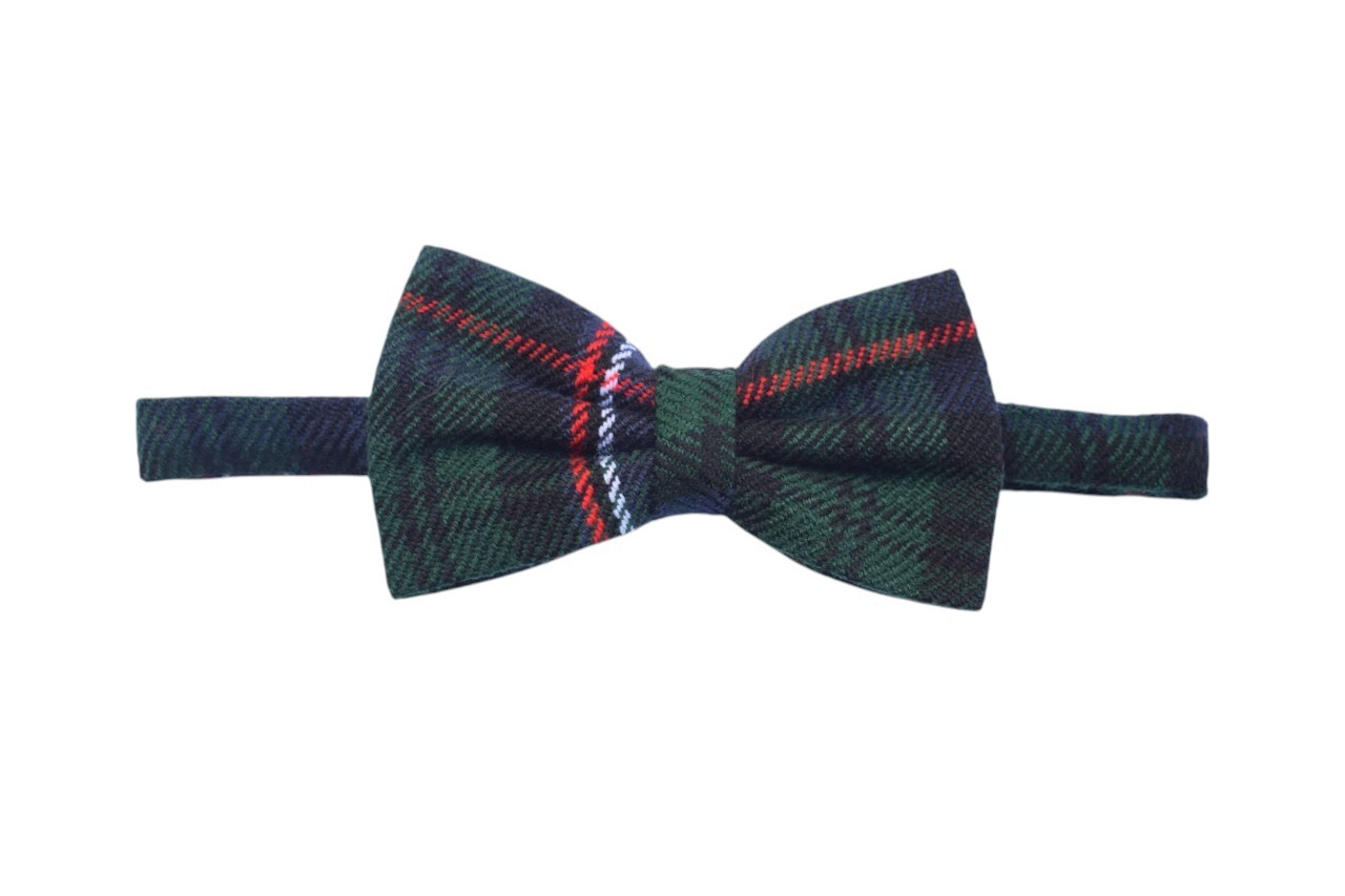 Men’s Scottish National Scottish Tartan Bow Tie Formal Tie For Wedding
