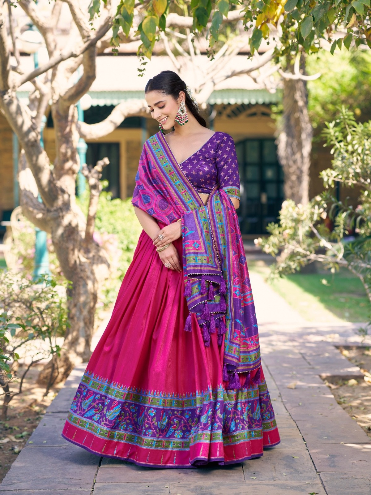 Ready Made Lehenga Choli Banarasi Party Wear Designer Indian Pakistani New