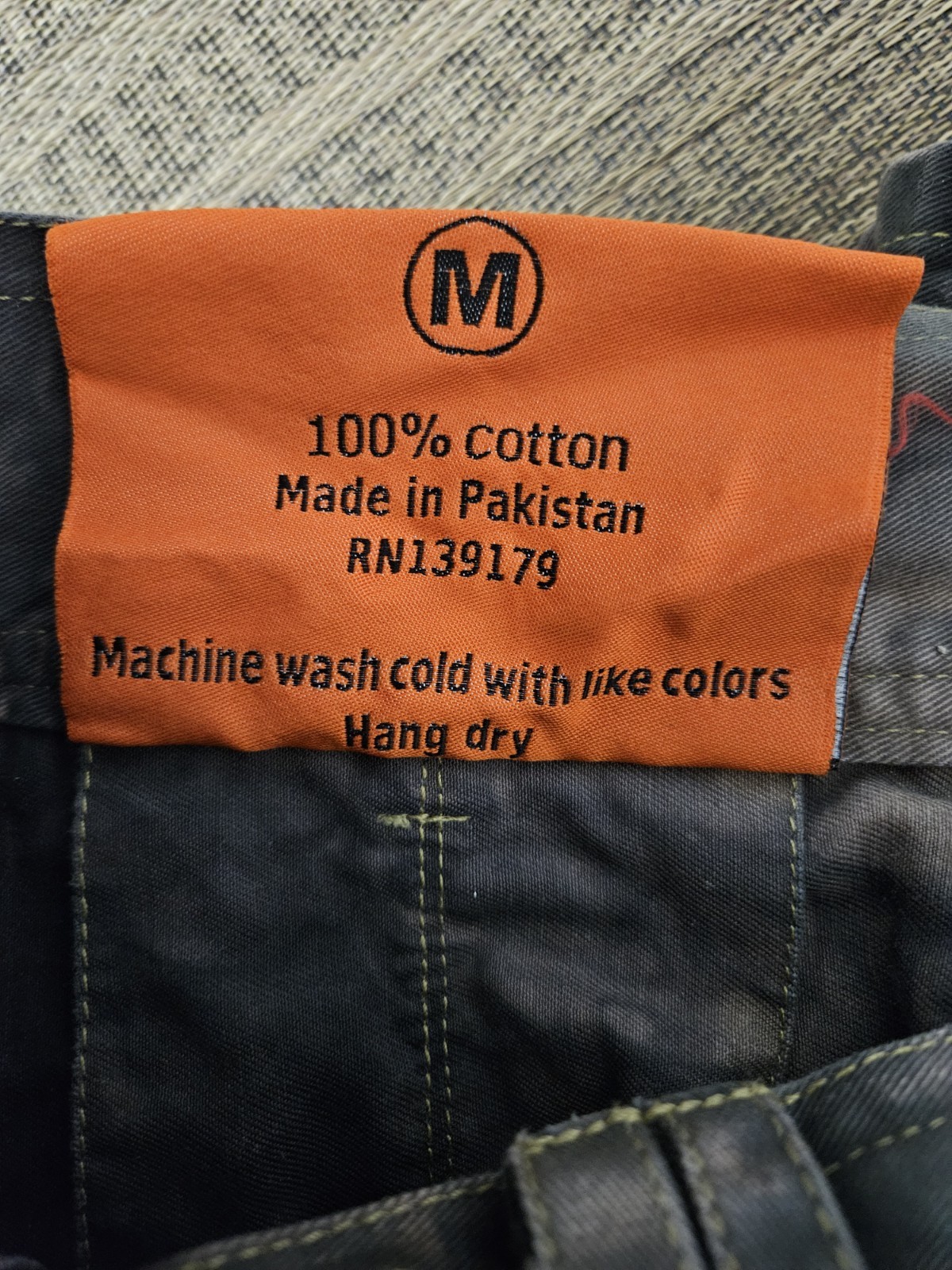 Damn Near Kilt’em Mens Utility Kilt Cotton Cargo Tactical Size M Hand Distressed