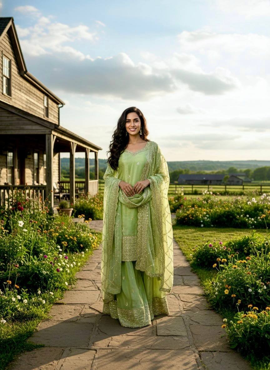 Pakistani Dress Salwar Kameez Ready To Wear Suit Wedding Party Bollywood 3 Piece