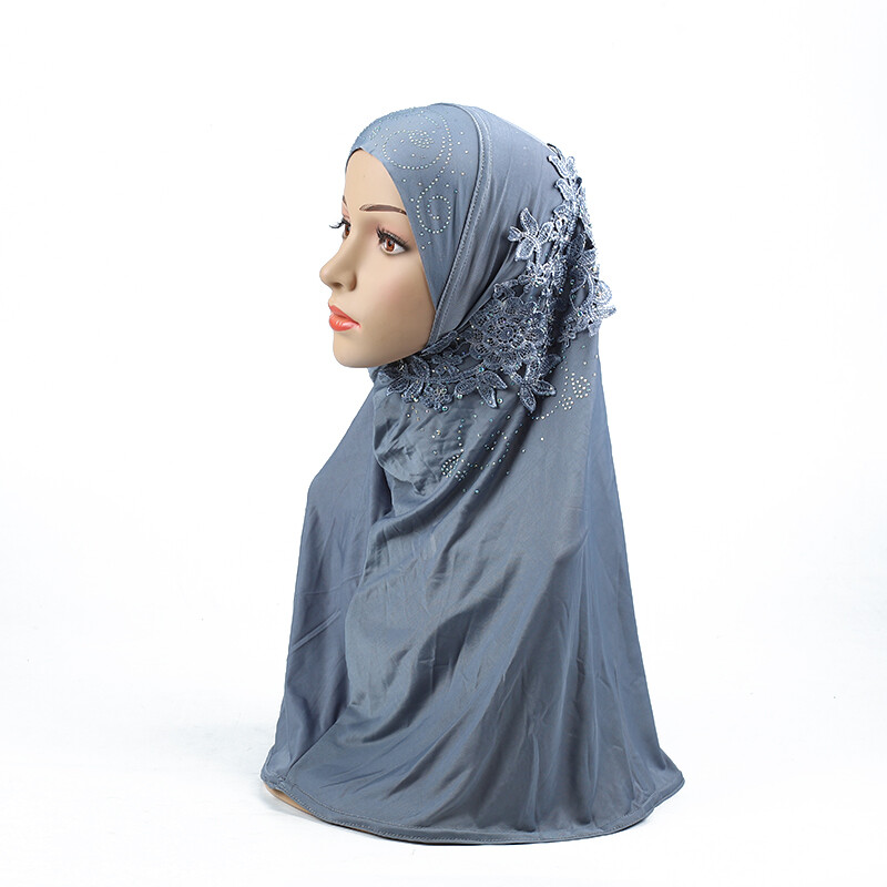 12Pcs One Piece Amira Scarf Women Hijab Muslim Shawl Wrap Stoles Headscarf Niqab
