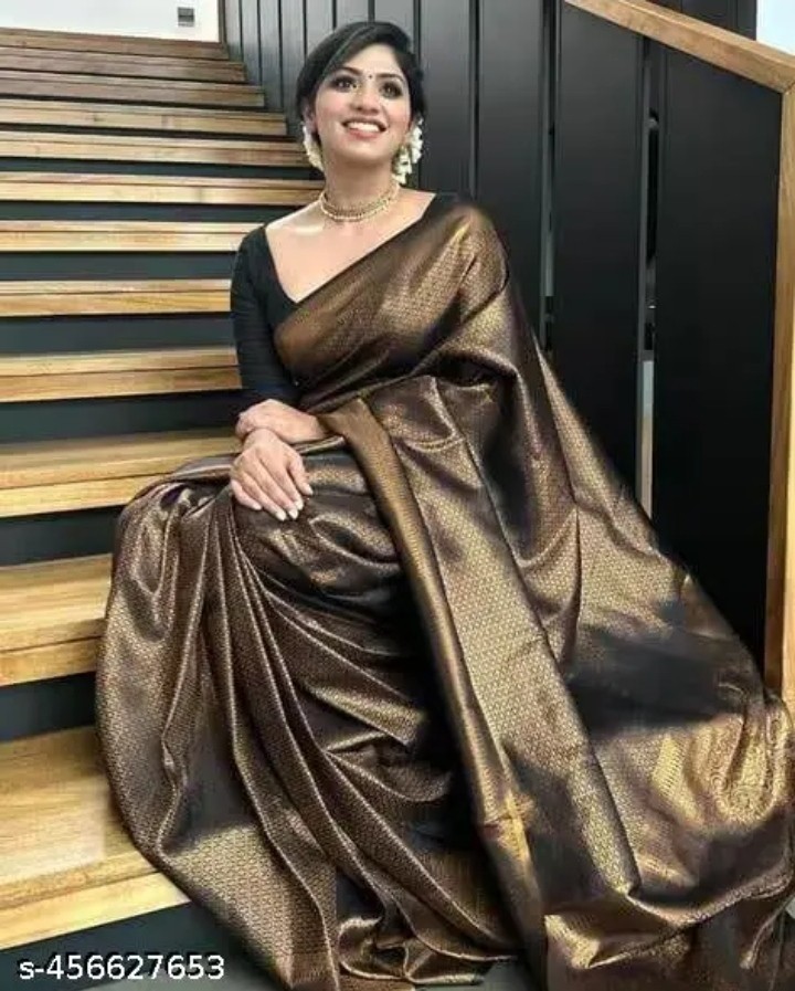 Designer Sari Bollywood Bridal Silk Saree South Indian Wedding Unstitch Blouse