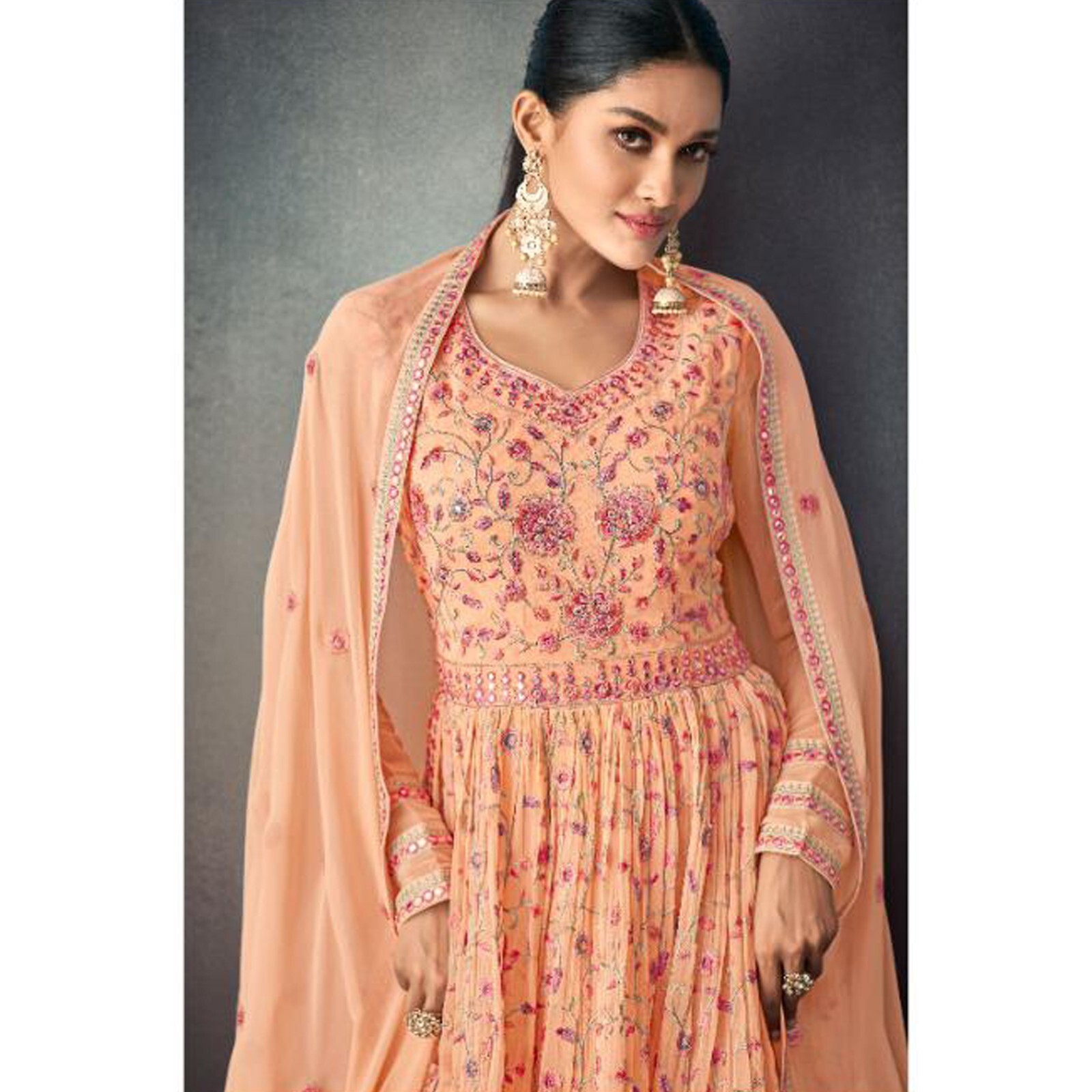 Fabulous Indian Designer Salwar Kameez Suits Traditional Sharara Plazzo Dresses