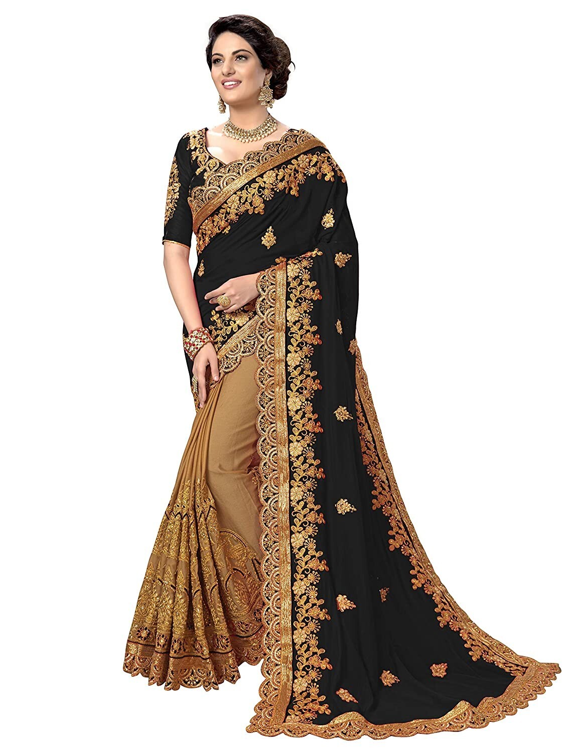 Women’s Silk Heavy Embroidery Saree