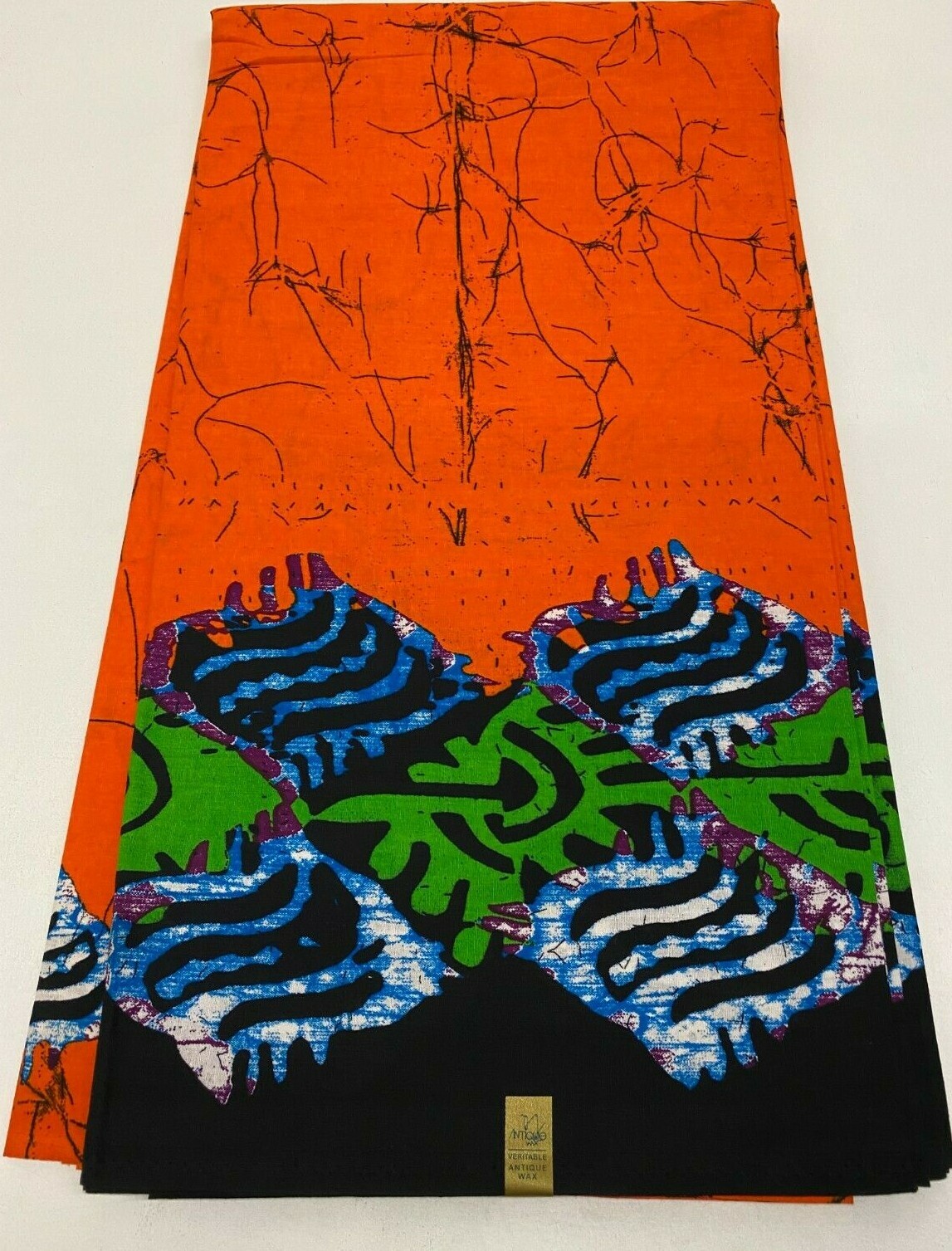 BATIK High Quality African Ankara Wax Print, 100% Cotton, Sell by 6 Yards