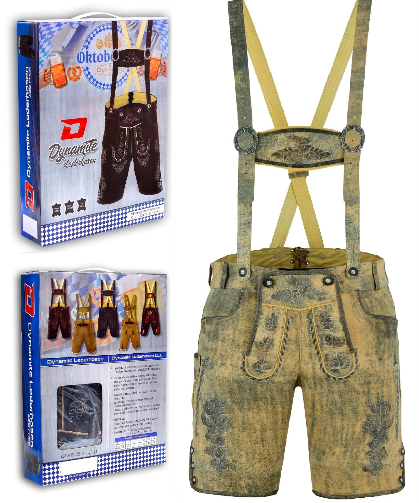 LEDERHOSEN SHORTS GERMAN BAVARIAN TRACHTEN MEN SHORTS OKTOBERFEST LEATHER SHORTS