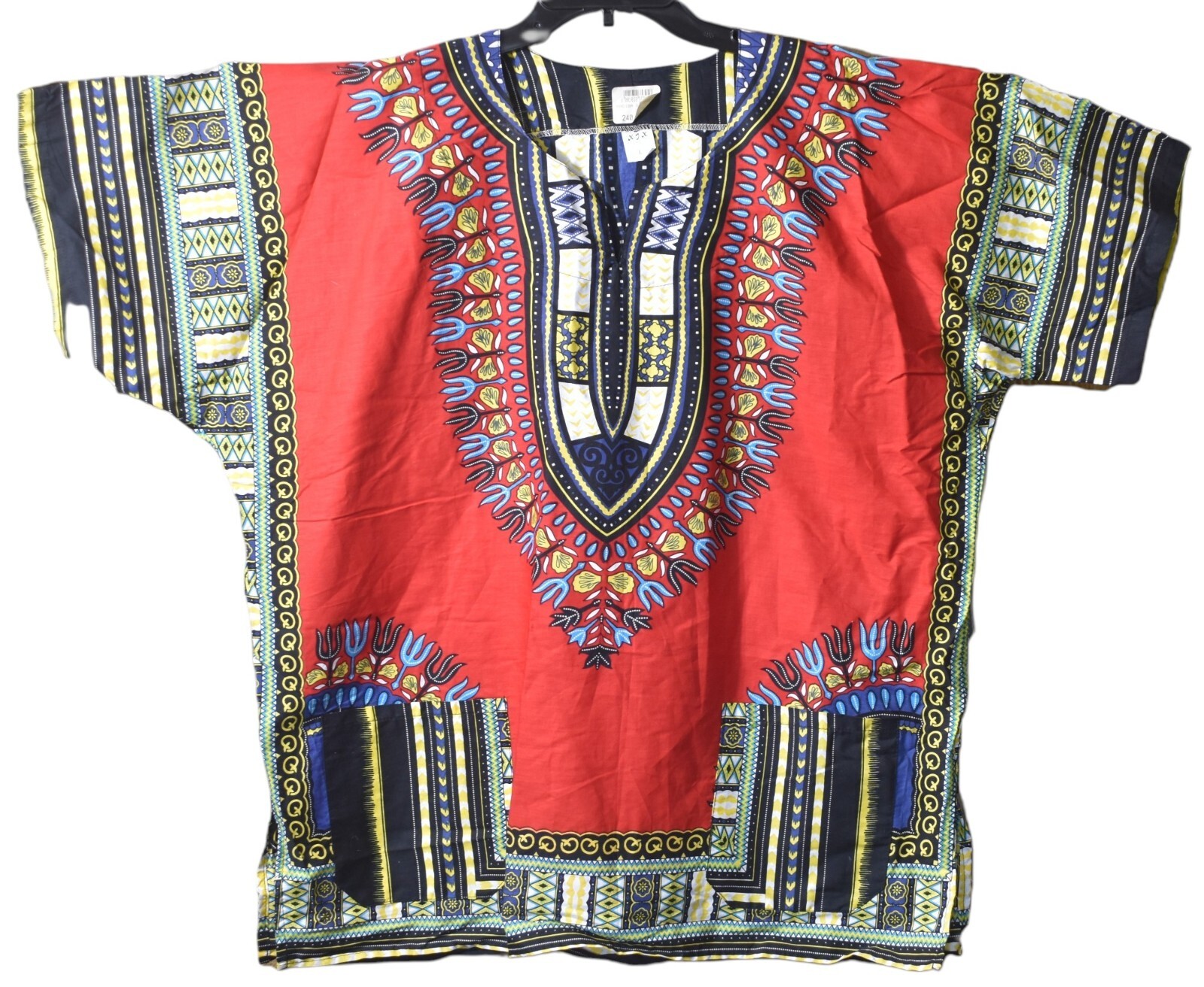 Madiba Tunic Jamaican African Inspired Dashiki Shirt Unisex “One Size” NWOT