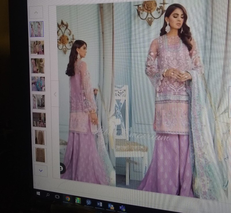 Original Republic Womenswear Sharara/Maria B/Suffuse/Designer Shalwar Kameez/