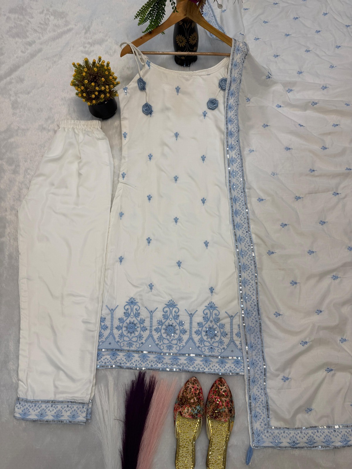 Wedding Pakistani Designer Bollywood Salwar Kameez Indian Party Dress suit Wear