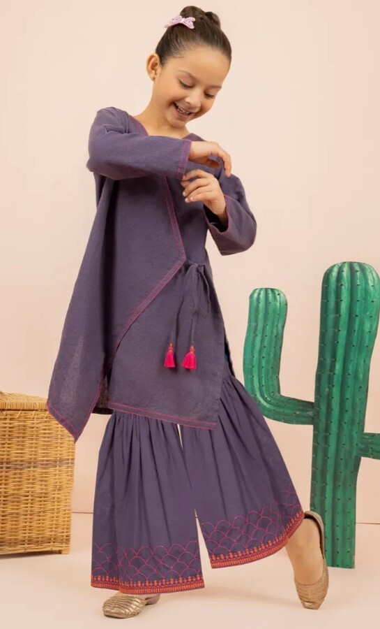 Pakistani Kids Girls Suit 2 Piece 9-10 Years **NEW**