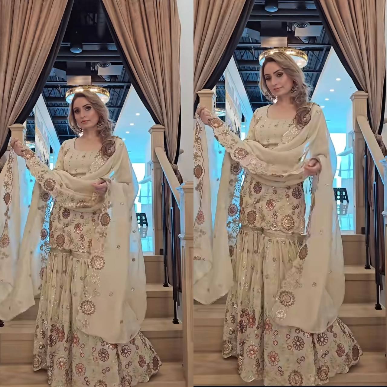 Salwar Suits For Women Readymade Sharara Suits Pakistani Wedding Salwar Kameez